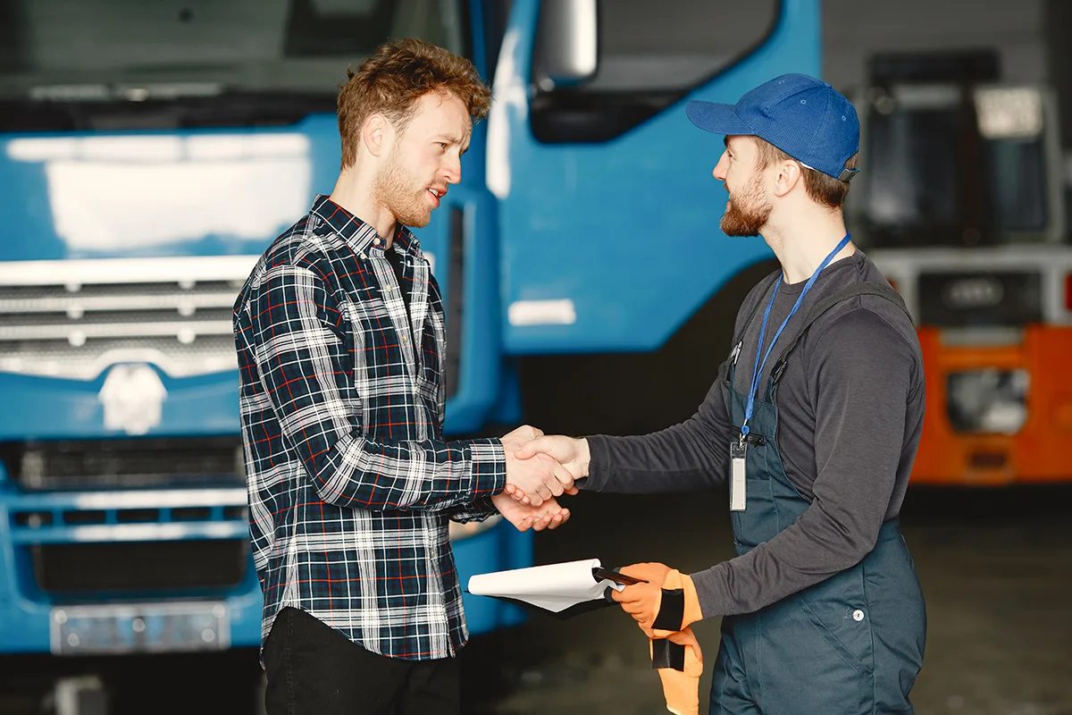 Camion avec chauffeur pour un déménagement