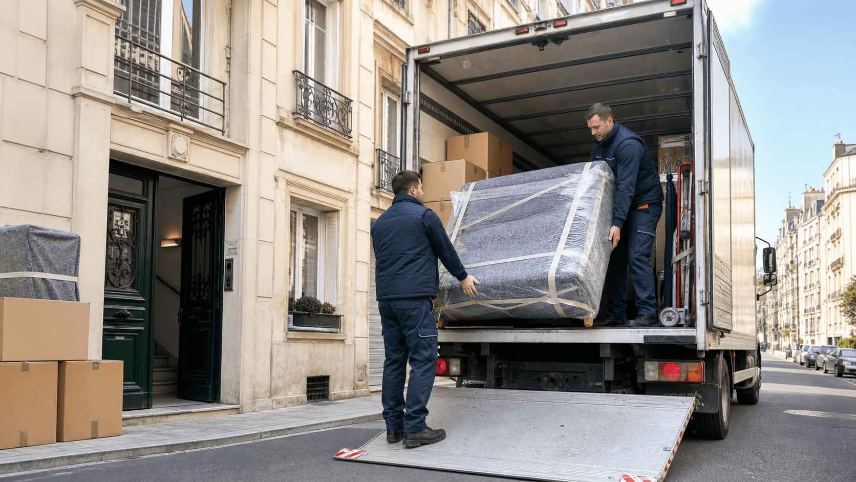 Prix d’un déménagement selon le camion, la distance et les conditions d’accès